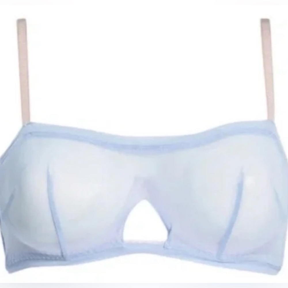 HAH Periwinkle Wired Bra Adjustable Double Strap 30–38B NWT